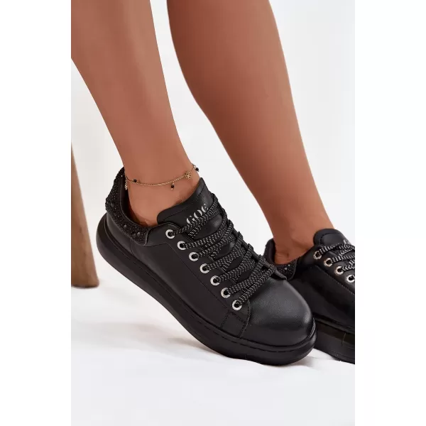  Dámske topánky GOE OO2N4004 BLACK 