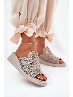 Dámske sandále BOTO IRRIVA 36860 BEIGE