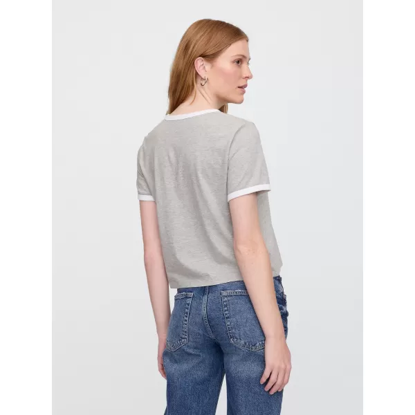  Dámske tričko GAP LOGO TEE 781556-00 MAGENTA 