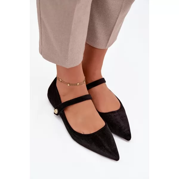 Dámske baleríny BOTO GISANNE 40573 BLACK 