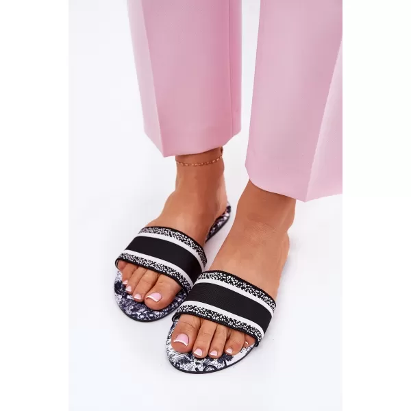  Dámske šľapky BOTO LEYSI 36380 BLACK 