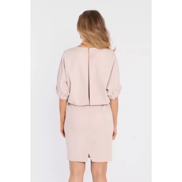  Dámske šaty MOE M904 LIGHT BEIGE 
