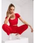 Dámske tepláky BASIC FEEL GOOD RV-DR-3589.08X RED