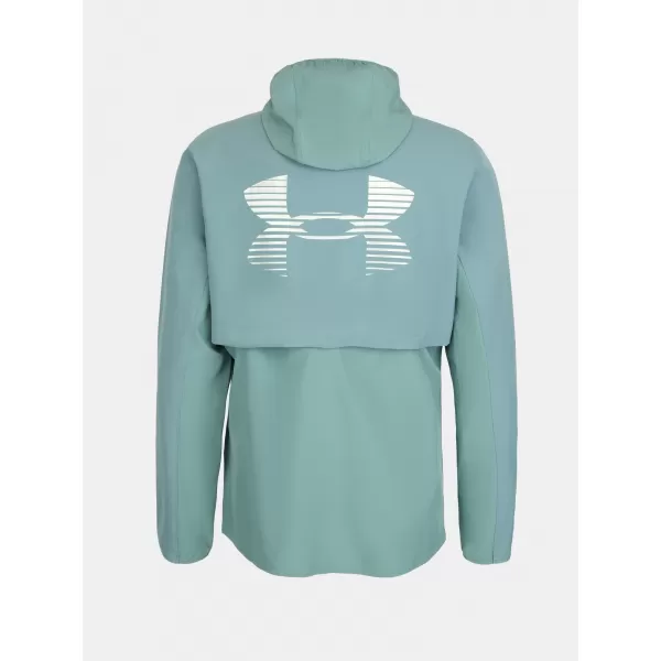  Pánska bunda UNDER ARMOUR UA VELOCITI PRO STORM JACKET MODRÁ 