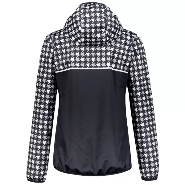  Dámska softshellová bunda premium ALTISPORT VOJ/ALW048JACK01 ČIERNOBIELA 