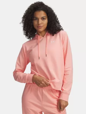 Dámska mikina SPORT TERRY HOODIE 6011015-603 RUŽOVÁ Under Armour