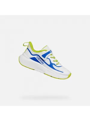 Chlapčenské tenisky GEOX PRO-RAN J65P7F01454C0293 BIELA