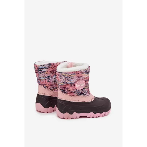  Detské zimné topánky LEE COOPER LCJ-25-10-3770 PINK 