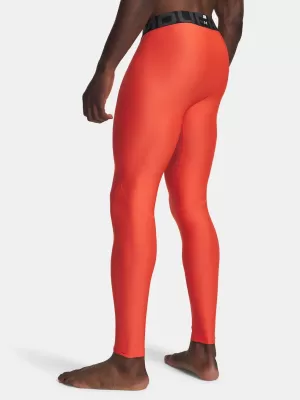 Pánske legíny UNDER ARMOUR HG ARMOUR LEGGINGS 1361586-690 ČERVENÁ