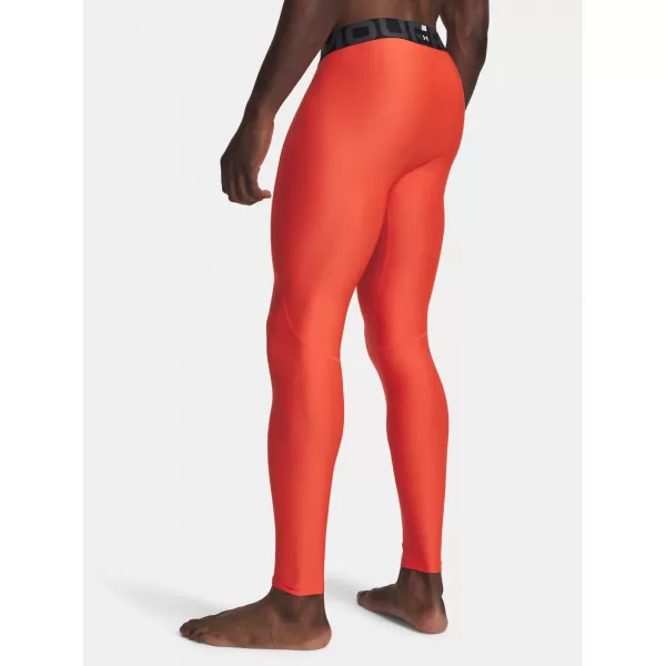  Pánske legíny UNDER ARMOUR HG ARMOUR LEGGINGS 1361586-690 ČERVENÁ 