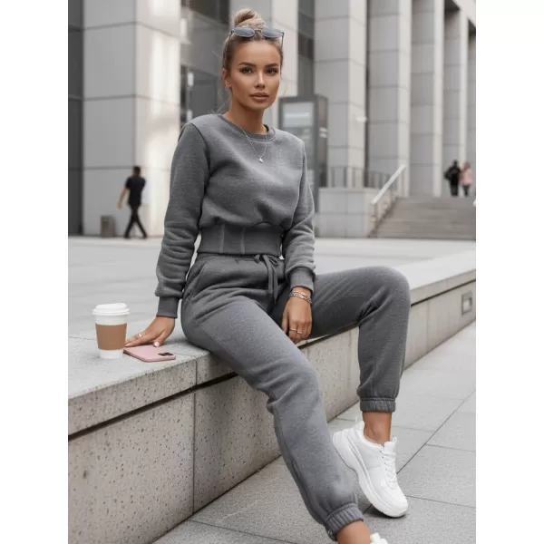  Dámske šaty DSTREET AY0647 TMAVO ŠEDÁ 