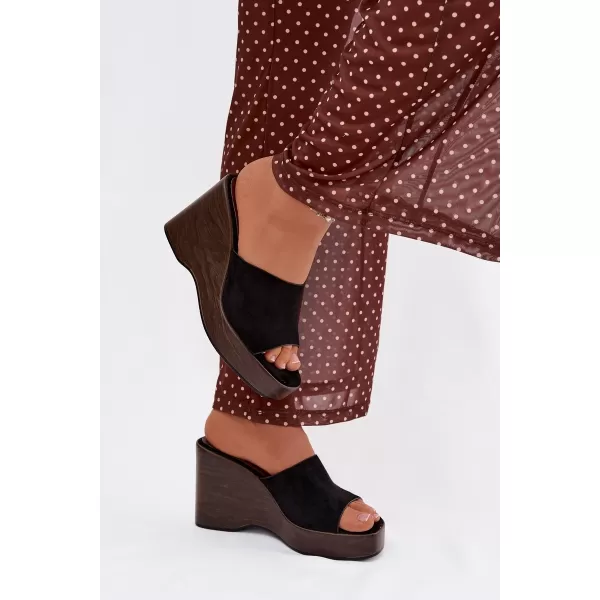  Dámske šľapky BOTO RAVELIA 41346 BLACK 