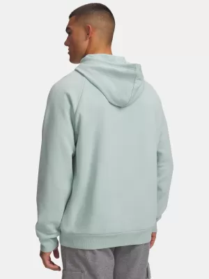 Pánska mikina UNDER ARMOUR RIVAL FLEECE LOGO HD 1379758-477 MODRÁ