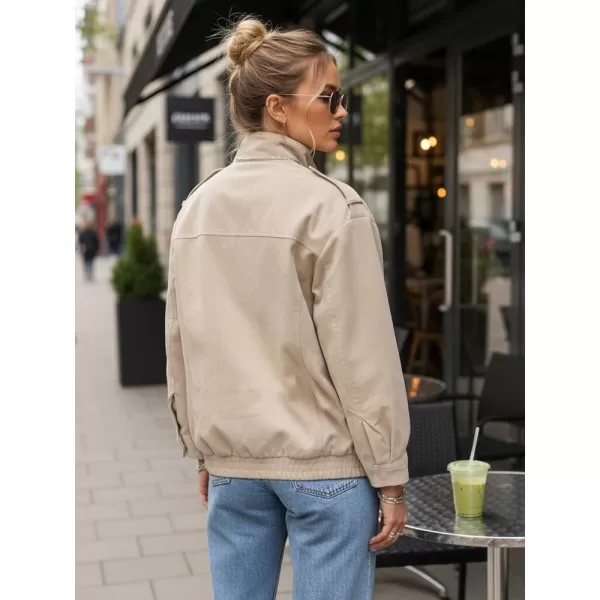  Dámska bunda DSTREET TY5653 BÉŽOVÁ 