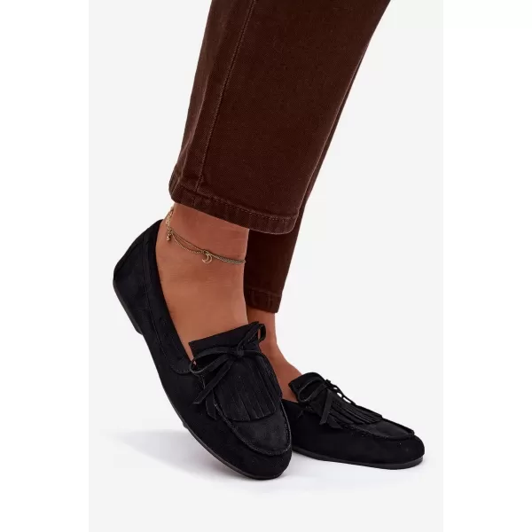  Dámske mokasíny BOTO JANELISSE 41308 BLACK 