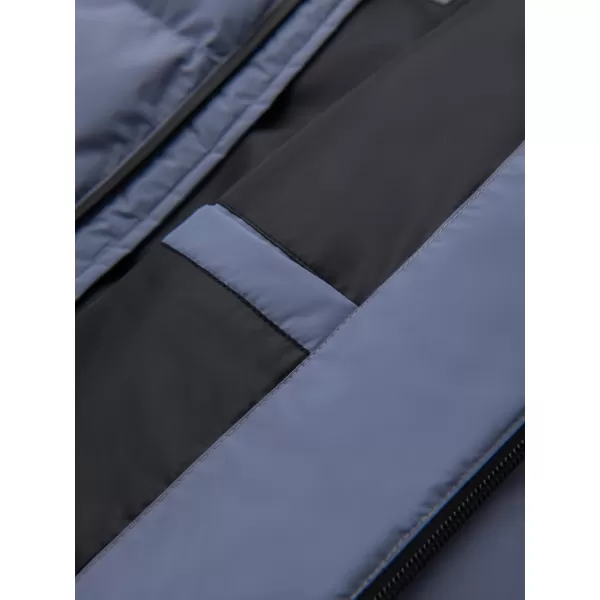  Pánska bunda OMBRE OM-JAHP-0302 ZHASNUTÁ FIALOVÁ 