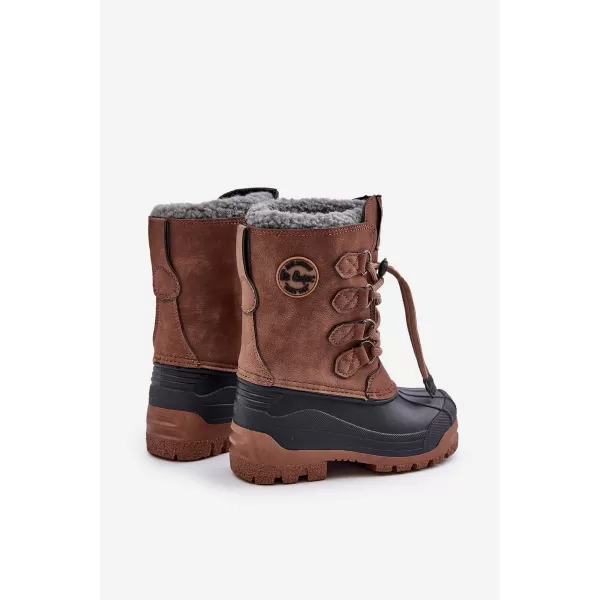  Detské snehule LEE COOPER LCJ-24-44-2842K BROWN 