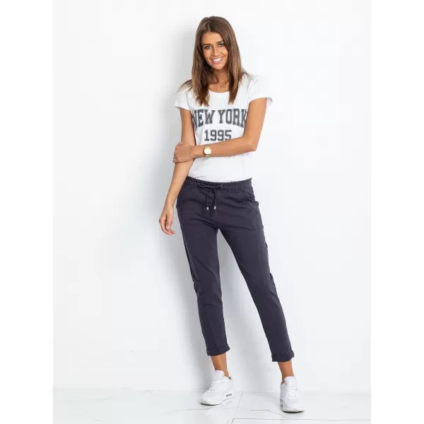  Dámske tepláky BASIC FEEL GOOD RV-DR-3589.10X GRAPHITE 