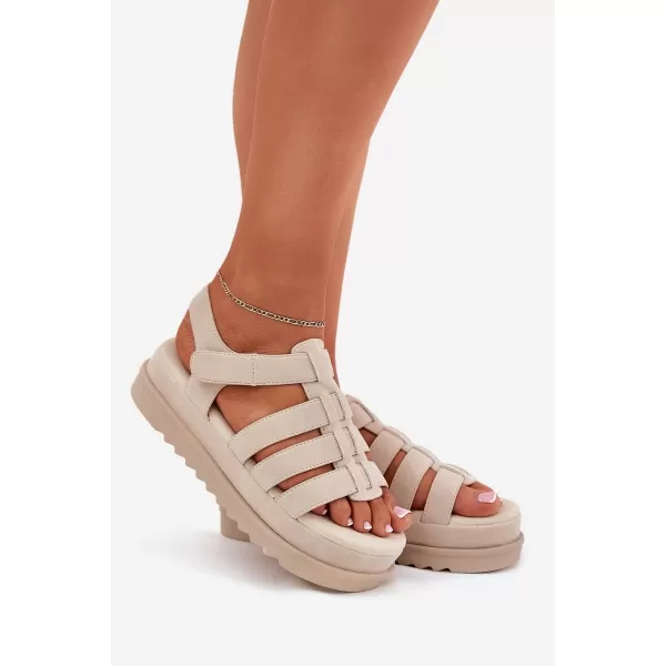  Dámske sandále BOTO FILISENIA 37354 BEIGE 