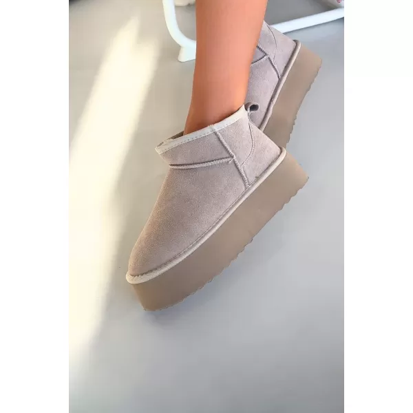  Dámske snehule BOTO MAIRENE 41122 BEIGE 