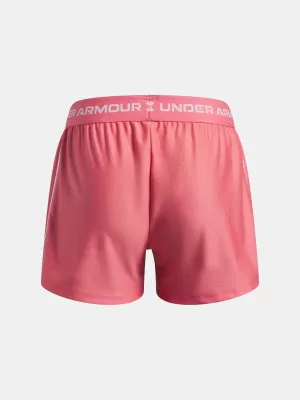 Dievčenské kraťasy UNDER ARMOUR G TECH PLAY UP SHORT 1390075-600 RUŽOVÁ