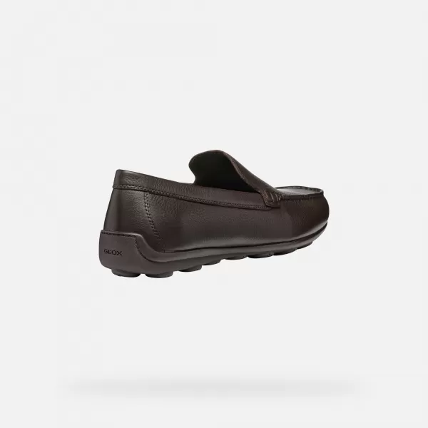  Pánske mokasíny GEOX SPHERICA EC16 G002878 TMAVO HNEDÁ 