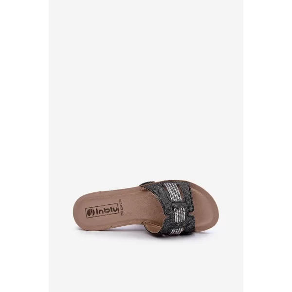  Dámske žabky INBLU BA000050 BLACK 