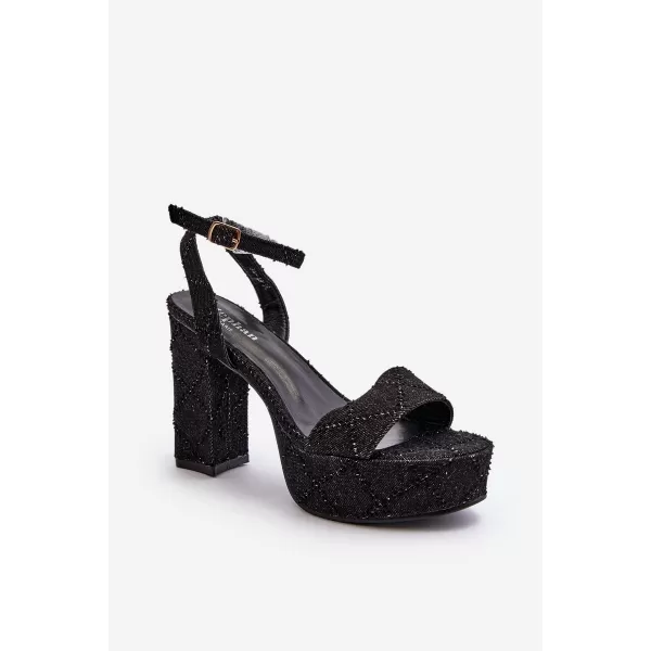  Dámske sandále BOTO ACRANA 30165 BLACK 