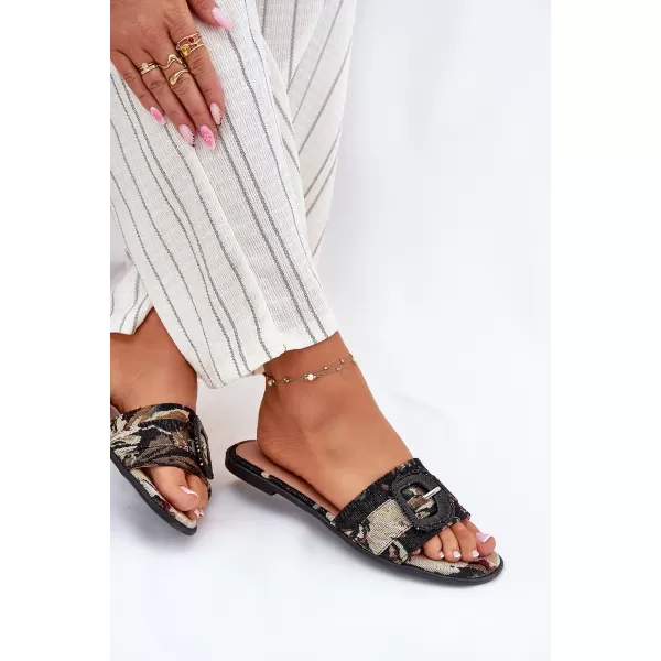  Dámske šľapky BOTO CLARIOLA 37411 BLACK 