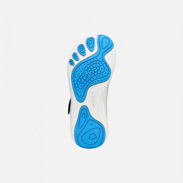  Chlapčenské tenisky GEOX FOOT-RUN J65PDB06K9JCF44D MODRÁ 