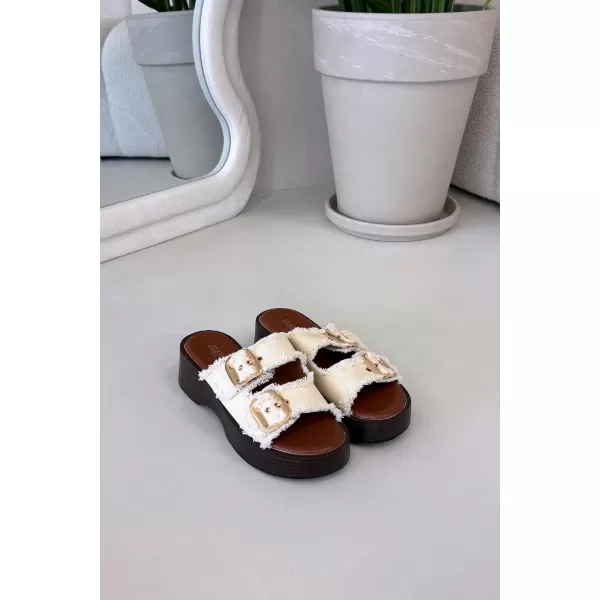  Dámske šľapky BOTO RENELISSE 41325 BEIGE 