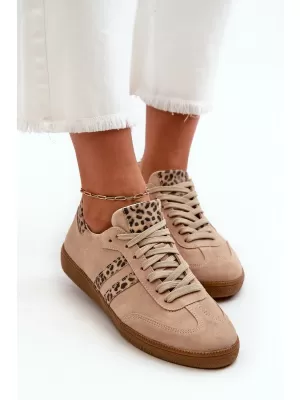 Dámske tenisky ZAZOO N1068 32634 BEIGE