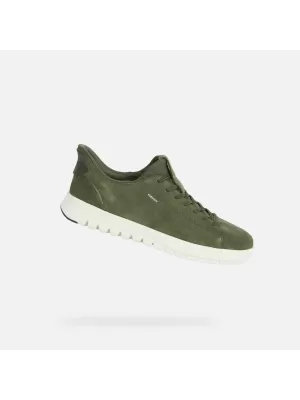 Pánske tenisky GEOX FLEXTRIDE PLUS FAST IN G014646 KHAKI