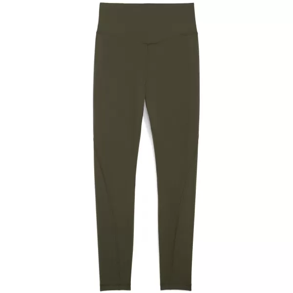  Dámske legíny PUMA W CLOUDSPUN TIGHT - HW FL 527452-70 TMAVÁ OLIVA 