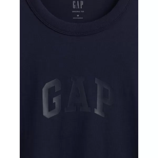  Pánske tričko GAP HIGH DENSITY LOGO TEE 782369-00 NAVY UNIFORM 