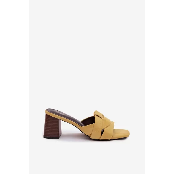  Dámske sandále BOTO CORIVELLE 41569 YELLOW 