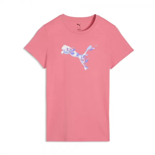 Dámske tričko PUMA GRAPHICS TEE 3 691912_25 WILD PINK 