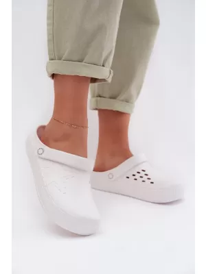 Dámske šľapky BIG STAR TT274A081 WHITE Big Star Shoes