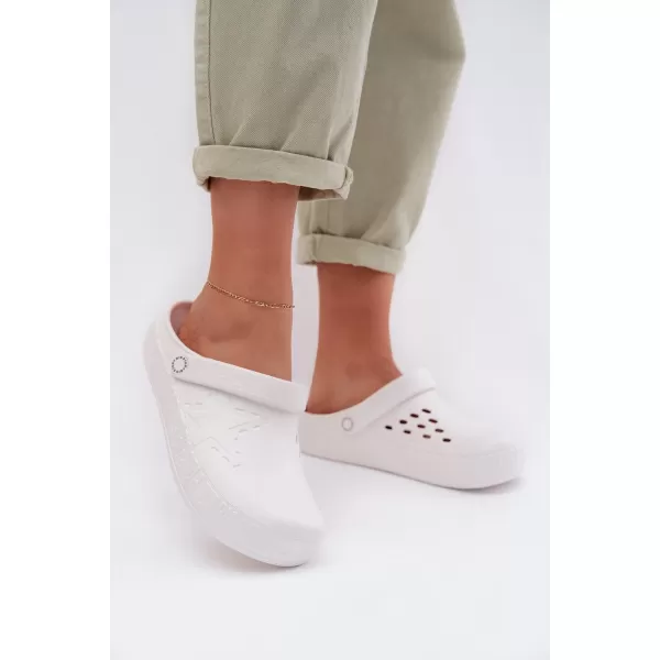  Dámske šľapky BIG STAR TT274A081 WHITE Big Star Shoes 