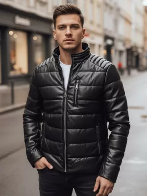 Pánska bunda DSTREET TX5115 ČIERNA