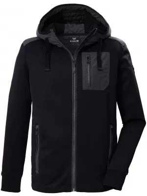 Pánska bunda KILLTEC GS 85 43909-200 ČIERNA