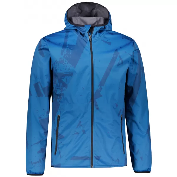  Pánska softshellová bunda premium ALTISPORT VOJ/ALM079JACK01 MODRÁ 