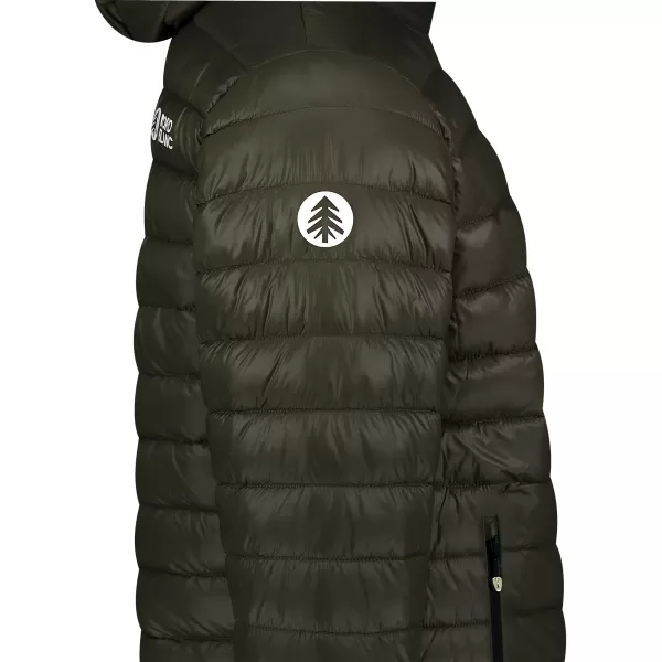  Pánska zimná bunda NORDBLANC SNARL NBWJM8260 ARMÁDNA ZELENÁ 
