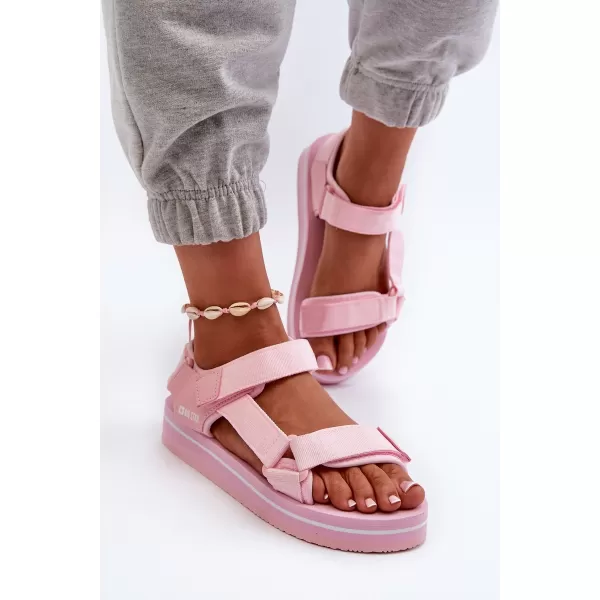  Dámske topánky BIG STAR NN274A533 PINK Big Star Shoes 