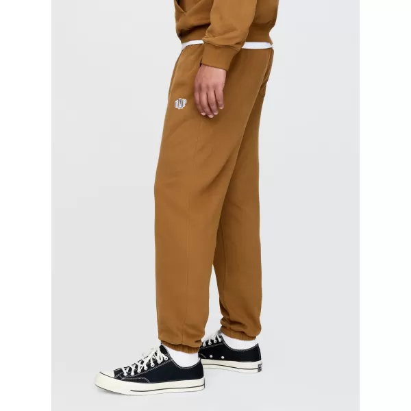  Pánske tepláky GAP LOGO SWEATPANTS 744733-01 BRIGHT BROWN 