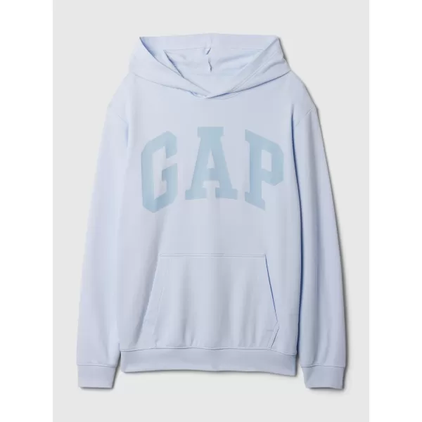  Pánska mikina GAP TONAL LOGO PULLOVER HOODIE 412282-03 BICOASTAL BLUE 