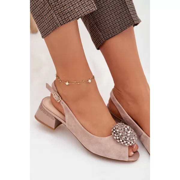  Dámske sandále D&A CR61-3030 BEIGE 