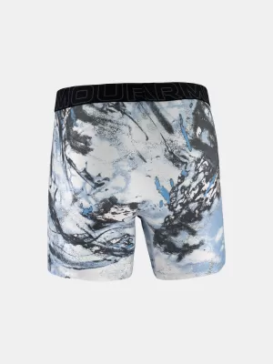 Pánske boxerky UNDER ARMOUR UA PERFORMANCE TECH - PRINT 6IN - 1PK 1383875-101 ČIERNA