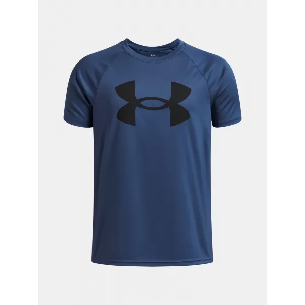  Chlapčenské tričko UNDER ARMOUR UA TECH BIG LOGO SS 1363283-498 MODRÁ 