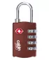 Zámok CABINZERO TSA Travel Lock SANGRIA RED